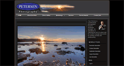 Desktop Screenshot of petersen-photography.com